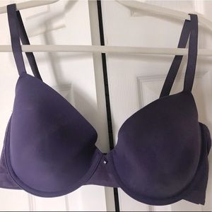 Purple Lightly lined bra